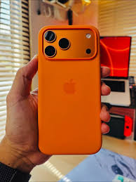 COSMIC ORANGE IPHONE SILICONE CASE