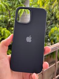 Iphone Black Silicone Case