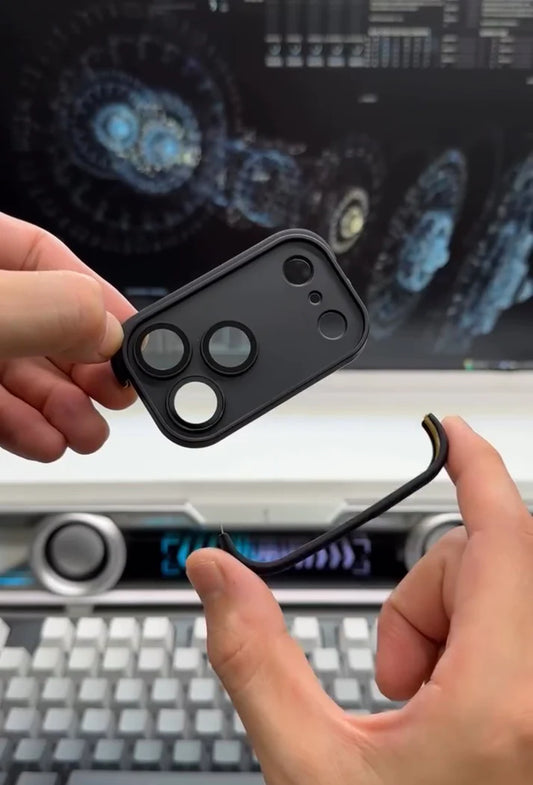 Silicone Camera Protection Kit for iPhone Series 11 to 17 Pro Max