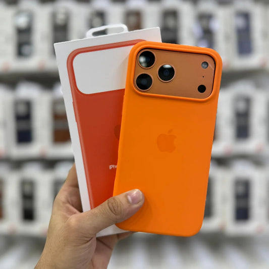 COSMIC ORANGE IPHONE SILICONE CASE