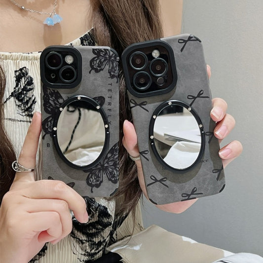 Luxury Mirror Charm Case For iphone 11 To 17 Series