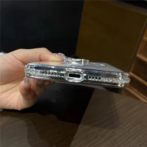 Diamond Stones Magsafe Case with Camera Coverd (New Arrivals)