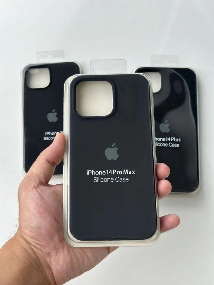 Iphone Black Silicone Case