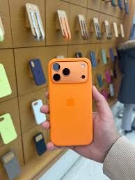COSMIC ORANGE IPHONE SILICONE CASE