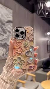 Blooms Floral iPhone Case w/ Crystal Lens Protector