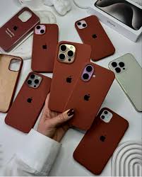 DARK BRWON IPHONE SILICONE CASE