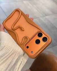 Cosmic Orange 3D Silicone Snake Case 17 17 Pro Max / 17 Pro