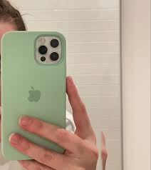 MINT GREEN IPHONE SILICONE CASE