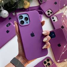 PURPLE IPHONE SILICONE CASE