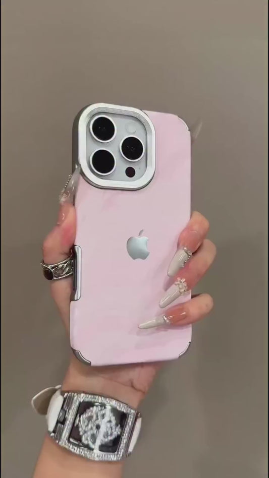 Silk Luxe Velvet Textured Matte Case | Iphone 11 to 17 Pro Max